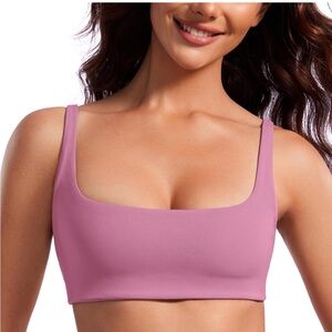 CRZ YOGA Pink Sports Bra